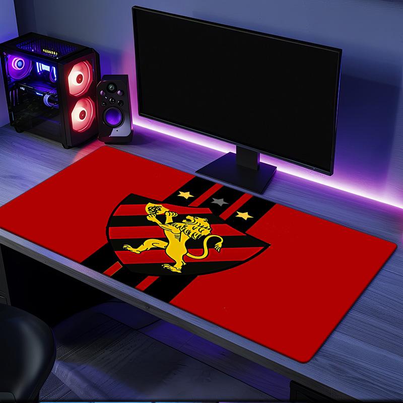 Club De Recife Symbol mouse pad, rubber base, esports desk mat, mouse pad for gamers and office use, gaming desk , easy to clean mat