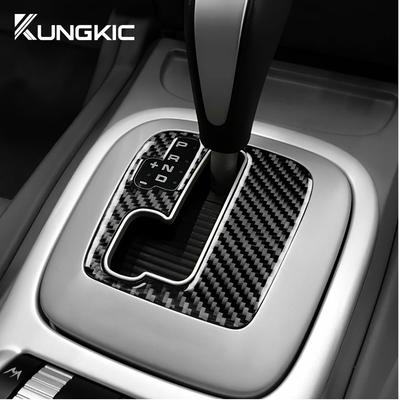 Real Soft Carbon Fiber Sticker For Porsche Cayenne 2003 2004 2005 2006 2007 2008 2009 2010 Automatic Gear Interior Accessories