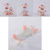 Lovable Anime Buba Boba Small White Pig Brownie Plush Soft Stuffed Toy Gift