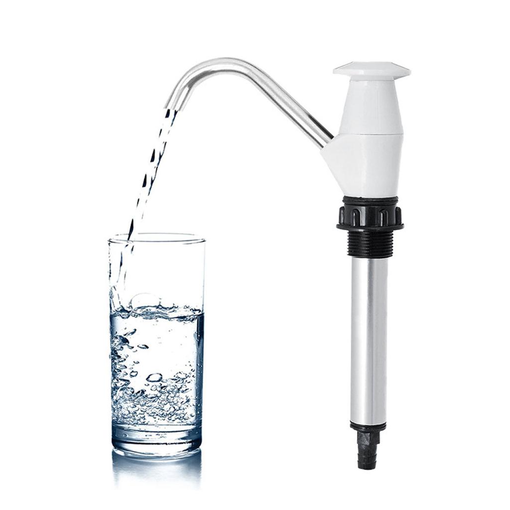 Ručně ovládaná karavanová dřezová vodní pumpa s dvojčinným mechanismem, kuchyňská pumpa pro kempingové přívěsy, obytné vozy a pracovní vozidla