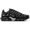 New Nike Air Max Plus Premium Black Reflective Silver HQ3029-001