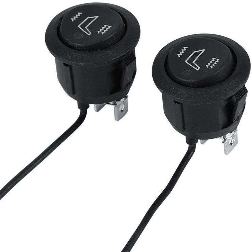 12V For All Cars Seats Switch Boats Motorcycle Heater Switch