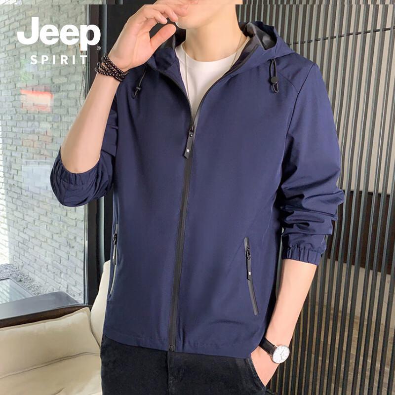 

JEEP SPIRIT Men s Hooded Casual Jacket 1208 3XL