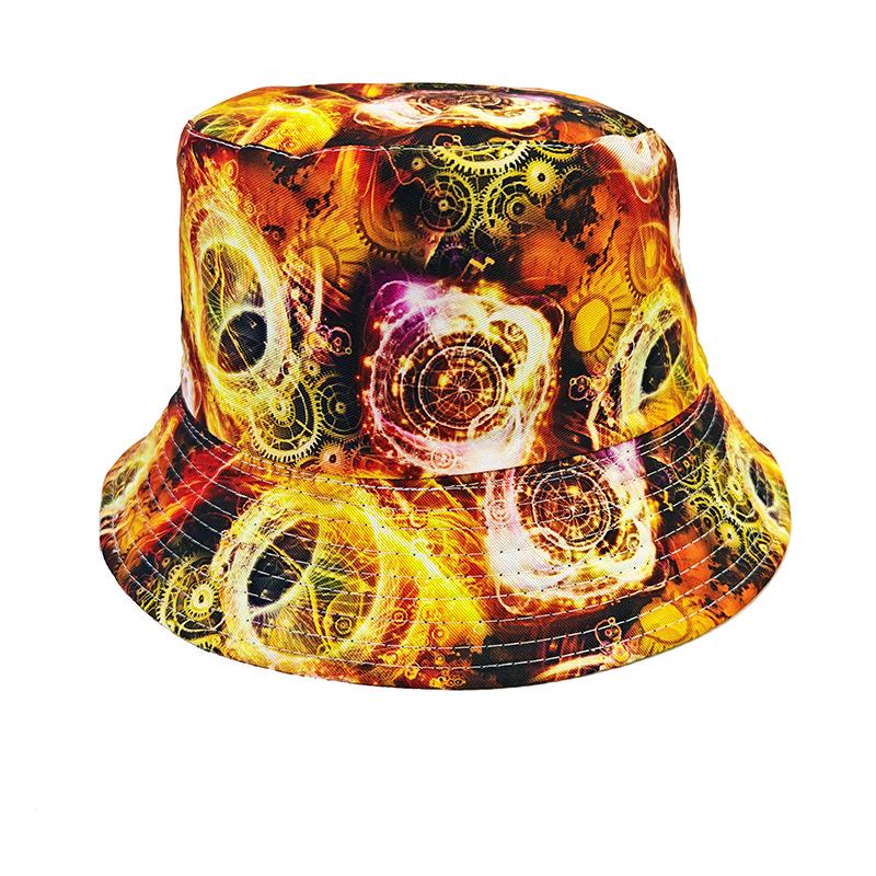 Reversible Hip Hop Bucket Hat for Men & Women - Trendy Sun Protection for Outdoor Travel