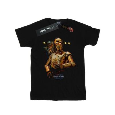 Mens The Rise Of Skywalker C-3PO And Babu Frik T-Shirt