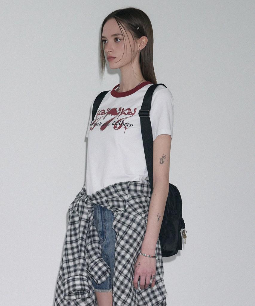 Ledeoli Slot Machine Ringer Tee [White]