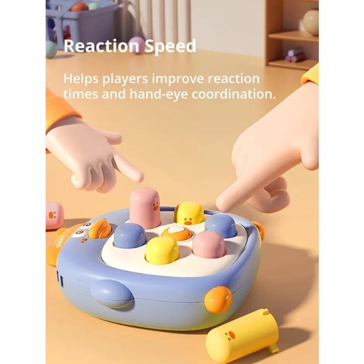 

1 шт. Мини-игрушка для развития координации рук и глаз «Бей крота», случайный цвет, детская игрушка для снятия напряжения с пальцев синий