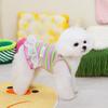 Breathable Dog Suspender Skirt Soft Pet Princess Dress Universal Stripped Dog Dress  Holiday