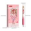 6pcs Rose And Time Gel Pens Set Forever Love Romantic 0.5mm Ballpoint Black Color Ink for Writing School A3090
