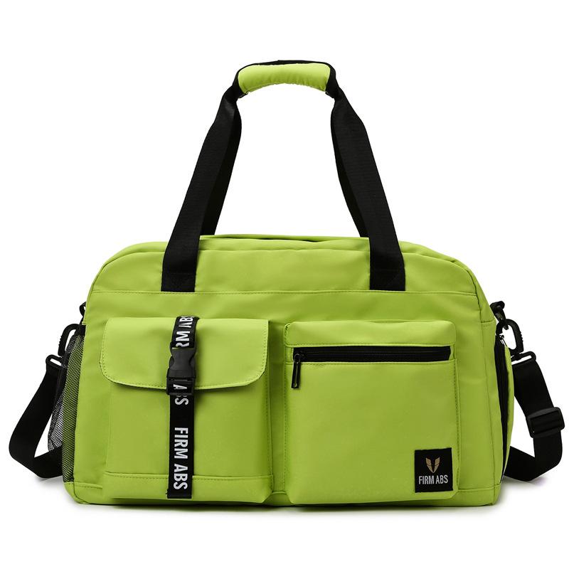 Sport Fitness Tasche, Neue Nass- und Trockentrennung Doppeltasche Gepäck, Modische Textur, Einfache und Beliebte Großraum-Reisetasche