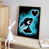 Full Round Diamond Painting Lovely Stitch Art Rhinestone Picture Mosaic DIY 5D Cross Stitch Embroidery Home Decoration