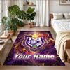 Crystal Velvet Rug Custom Name Text, Soft Non Slip Floor Mat Home DecorAnderlecht FC
