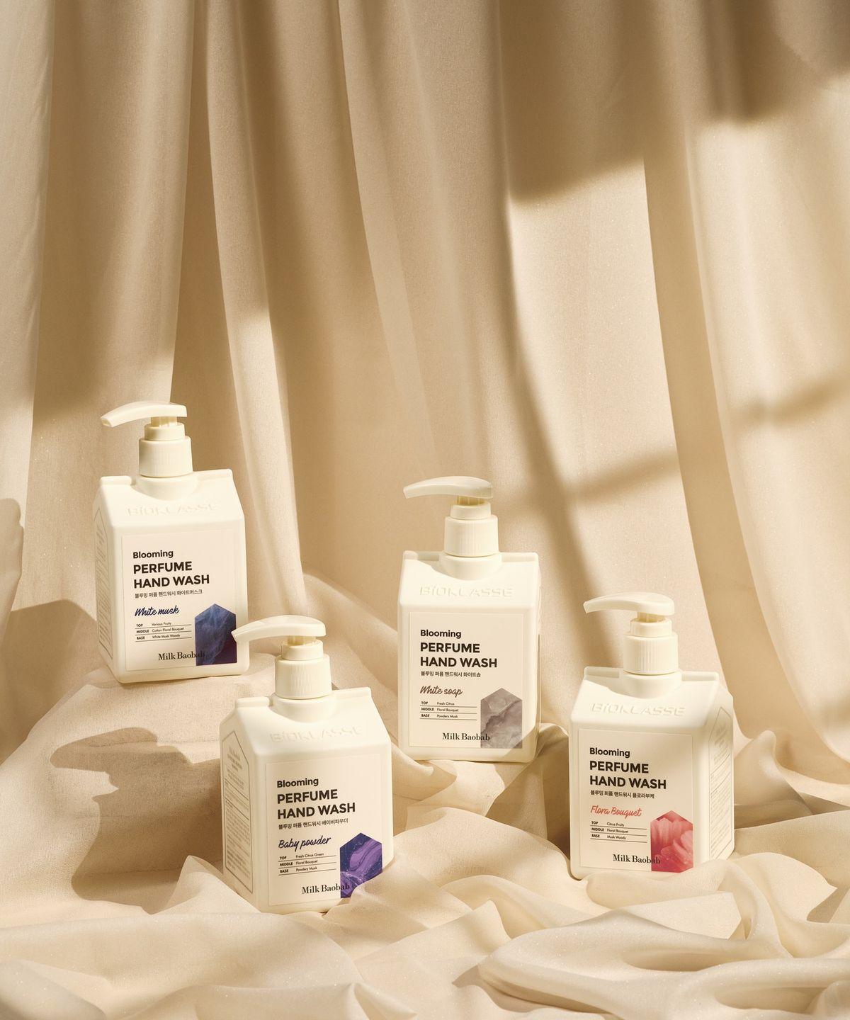 Blooming Perfume Hand Wash 250ml x 2 (4 scents) White Musk