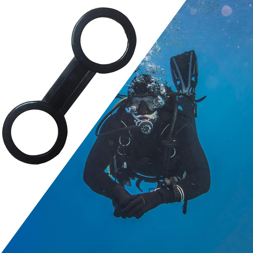 Silicone Snorkel Mask Strap Keeper Retainer Clip Keeper Plastic Breathing Tube Scuba Diving Tube Holder Easy To Use