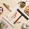 Silicone & Wooden Handle Squeegee Set for Household Cleaning
