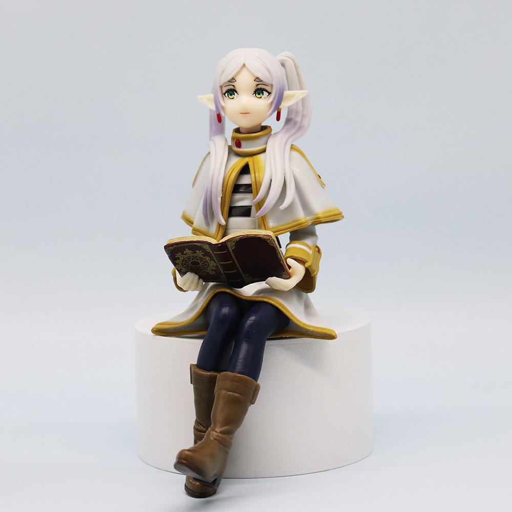Anime Noodle Stopper Sousou no Frieren q-version Anime Girl Figure Frieren Beyond Journey's End Action Figure PVC Model Toy Gift