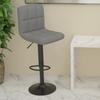 Day and Night - Day and Night Light Gray Fabric Kitchen Stool