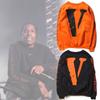 Trendy Cotton Sweatshirt For Men Casual Loose Fit Long Sleeve Crewneck Top