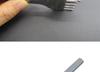 White Steel Diamond Awl Punching & Stitching Tool Set for Leather