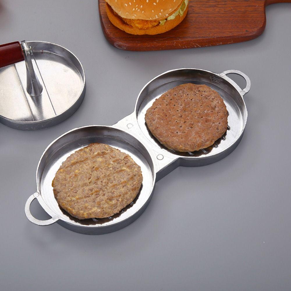 Non-Stick Manual Meat Pie Press Mold Creative Burger Meat Press Kitchen Tools Patties Maker Pork