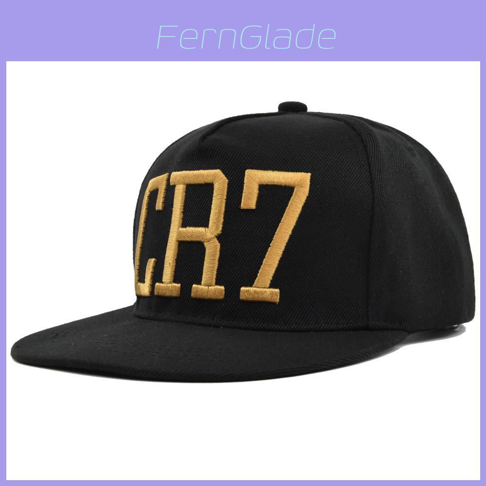 Baseballówka z haftem Cr7 z haftem 3D, regulowany rozmiar, styl casualowy, dla mężczyzn i kobiet