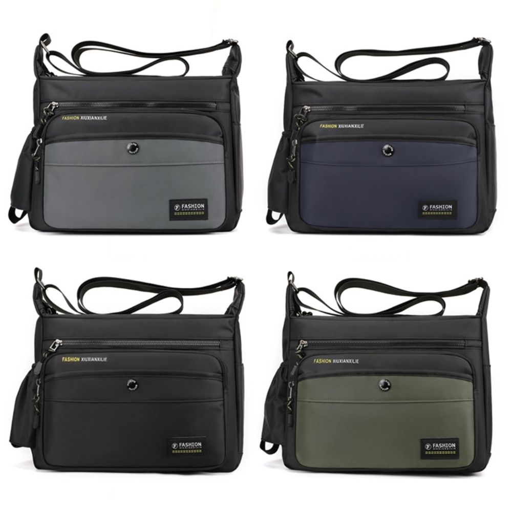 

Multi-layer Messenger Bag Square Shape Shoulder Bag New Travel Crossbody Bags Unisex