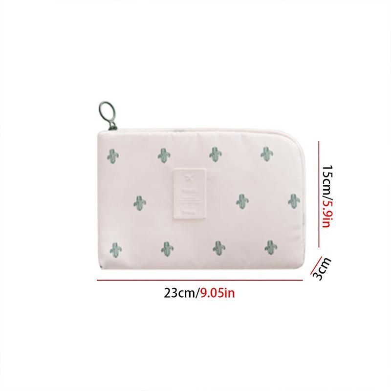 Portable Cable Storage Bag Waterproof Digital Electronic Organizer USB Data Line Charger Plug Storage Bag Travel Cable Organizer