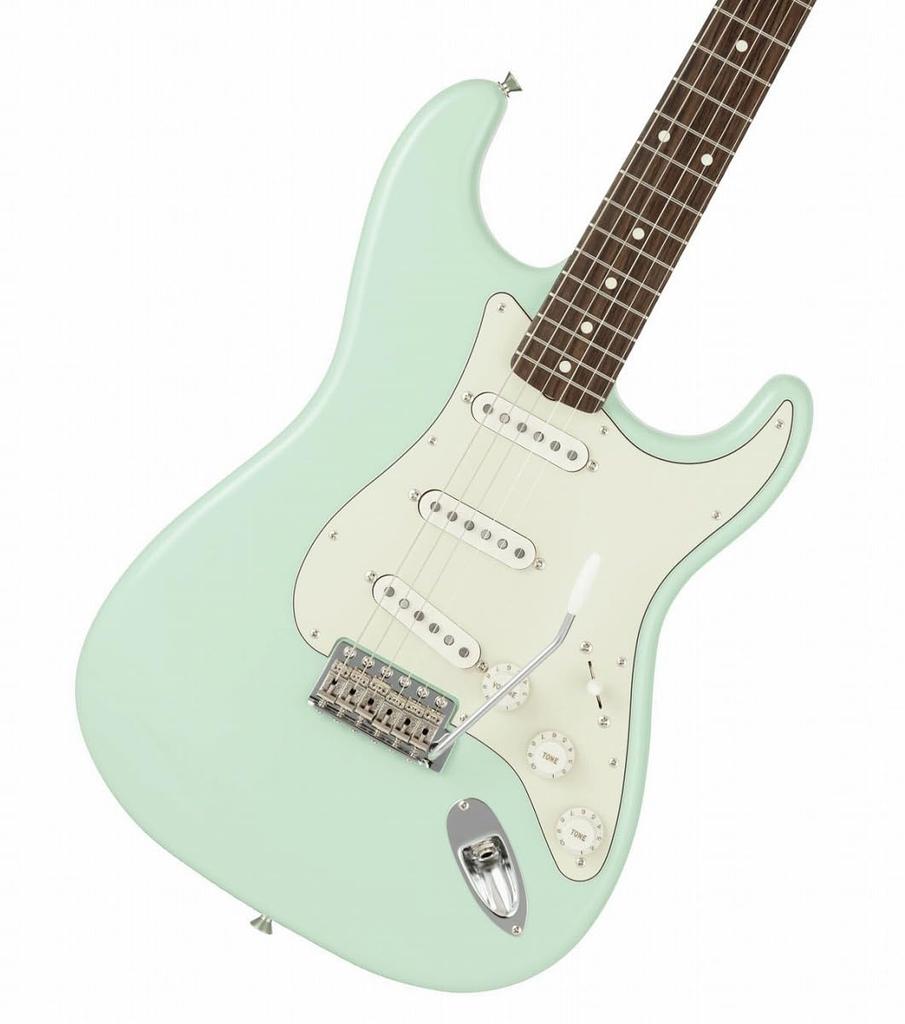 Fender /Fabriquée au Japon Traditionnelle Années 60 Stratocaster Touche Palissandre Vert Surf