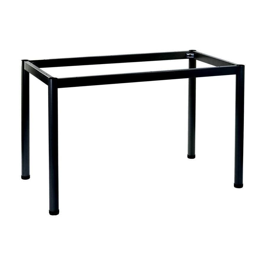 Frame desk or table frame with round leg NY-A057/116/O - 116x66 , black