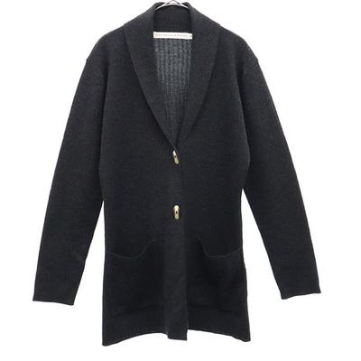 FENN WRIGHT&MANSON vlna zmes pletací vzor Pletený kardigán s dlhým rukávom Dámsky Použitý