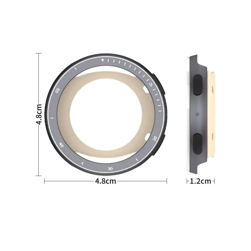 Replacement Metal Watch Bezel Protective Shockproof Watch Case Shell Anti-Scratch Screen Protector for Amazfit Active 2