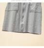 Women's Slimming Hooded Zipper Short-Sleeve Dress - Casual & Versatile Style