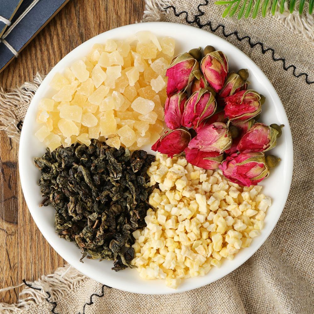 Honey Peach Oolong Tea with Rose, White Peach Oolong, Fruit Tea Bags 3g x 30pcs 90g 3g*30teabags