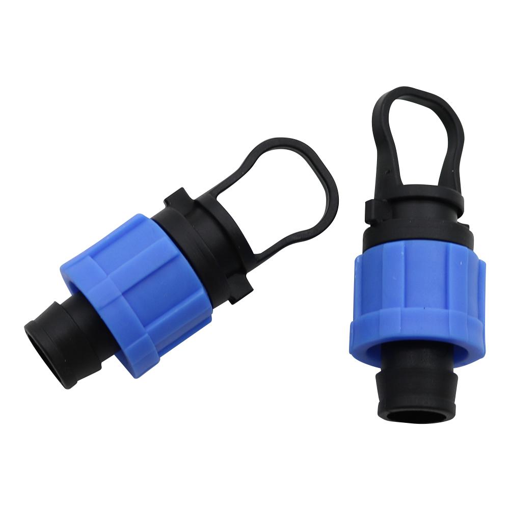 10pcs 16mm Drip Tape End Plug Household Irrigation Adapter Garden Hose Connector Agriculture Greenhouse Drip Tape Fittings