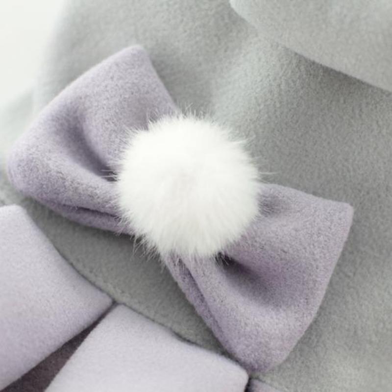 Pet Supplies Dog Clothes Autumn and Winter Thick Cat Princess Skirt Plus Velvet Puffy Skirt