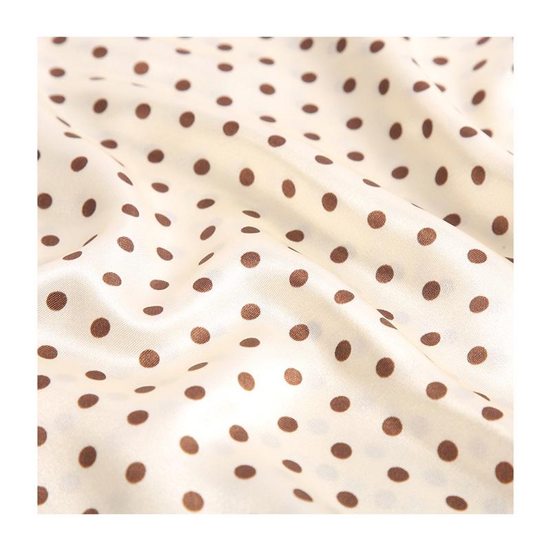 5mm Small Polka Dot Satin Fabric for Clothing, Gift Boxes, Scarves, Doll Dresses, and Home Wear