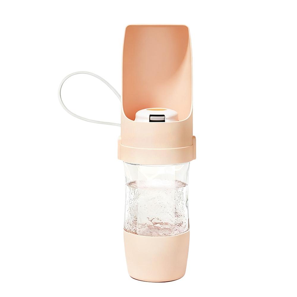 2-in-1 Pet Water Bottle With Food Container With Lanyard Pet Feeder Bowl Leakproof Outdoor Storage Food Container for Pet
