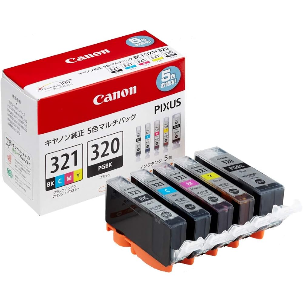 Canon Canon Ink Tank BCI-321 (BK/C/M/Y) +BCI-320 Multipack