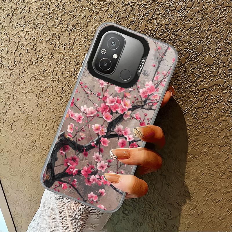 Cherry Blossom Sakura Fashion Shockproof Phone Case for Xiaomi Poco X7 X6 X5 X3 Pro F7 Ultra M8 Redmi 15C 15 14C 13C 12C 10C 13