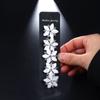 5 pezzi di cristallo bean fibbia fermaglio per capelli copricapo carta per capelli ragazze pettinatura clip per capelli intrecciati