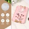 3 Pcs Resin Decorative Tray Bow Jewelry Tray Dessert and Cake Storage Trays Vintage Necklaces Earrings Display Plate for Women