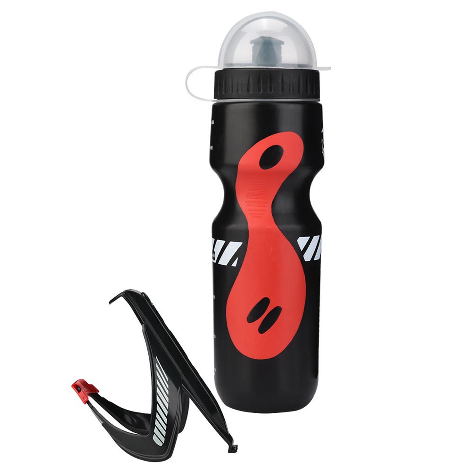 

Бутылка для воды 650 мл с держателем для велосипеда, кронштейн для велосипеда, горные велосипеды чёрный