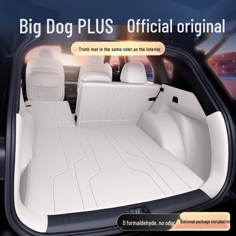 Haval Big Dog PLUS 2026 Trunk Mat: Full Coverage Interior Tail Box Accessory