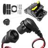 MKR-26 MKR-27 MKR-28 Marine Trolling Motor Plug Receptacle Circuit Br Breaker Kit 1865120 1865115 60A Kota Freshwater Saltwater