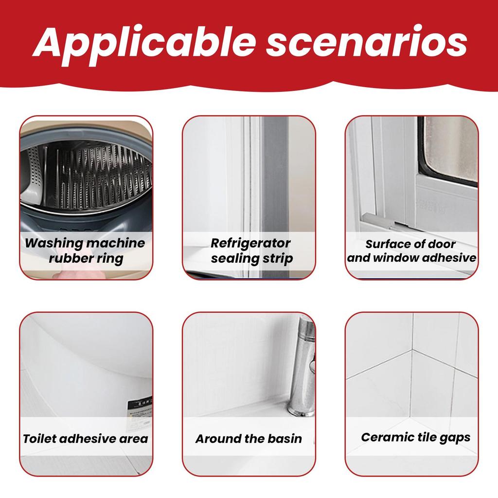 60ml Wall mold remover bathroom tile floor mold removal wall wall cleaning stains mold remover