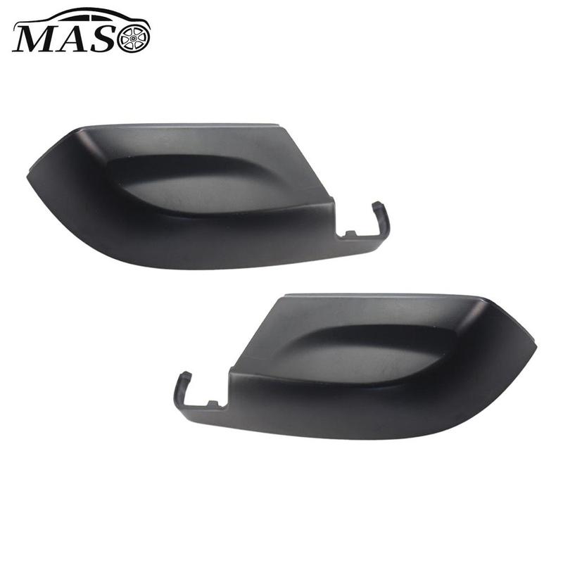 1pc Matte Black Car Rearview Side Mirror Covers Cap Replacement 91054AJ220, 91054AJ230 for Subaru Forester 2014-2018