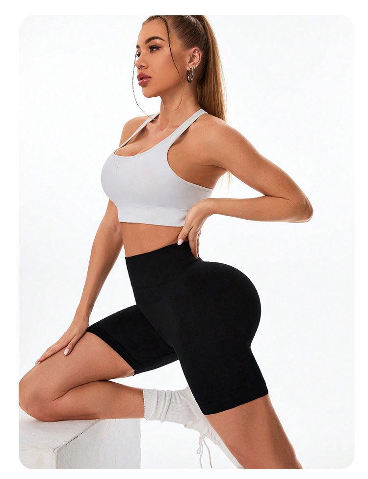 High-Waisted Butt-Lifting Tummy-Control Yoga Shorts for Women