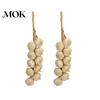 Durable Artificial Vegetable Decor Vegetables String Simulated Garland Realistic Decorative Fake Veggies for Long-lasting Home Farmhouse Kitchen Farm