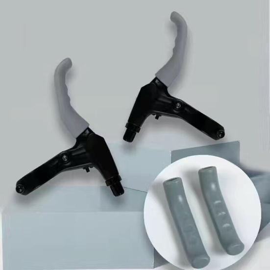 2 par Sykkel Bremsespaker Hylser Enkel installasjon Universal Anti-Slip Bremsehåndtak Beskyttelsesdeksler Tilbehør