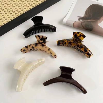 Hair Clip Imitating Vinegar Black Hair Style Hair Clip, Comb-shaped Hair Clip, Shark Clip